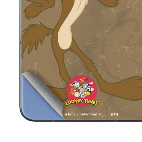 Looney Tunes Wile E Coyote Double Galaxy Z Fold5 5G Skin